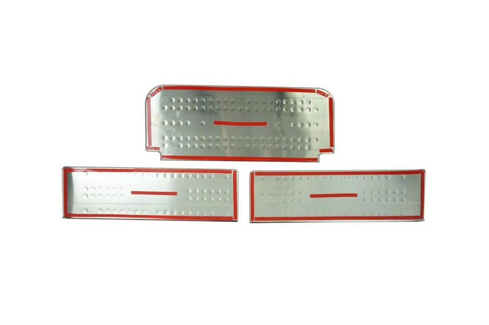 Renault Trafic 2 Krom Kapı Eşiği 3 Parça 2004-2014 Arası