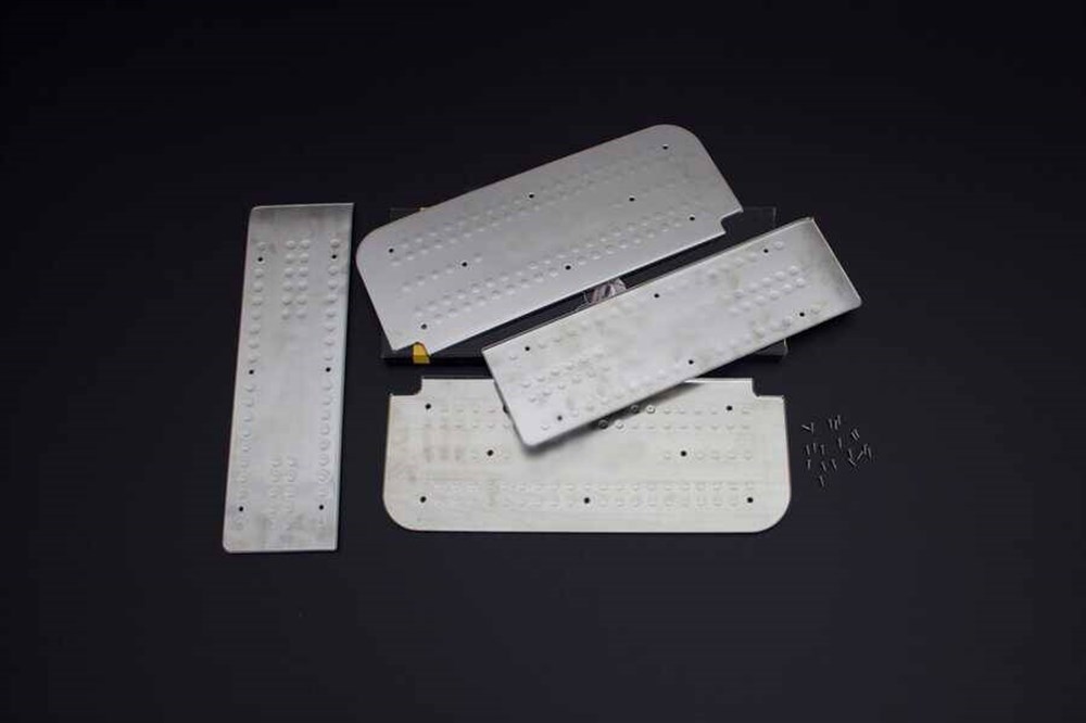 Renault Trafic 2 Krom Kapı Eşiği 4 Parça 2001-2010 Arası