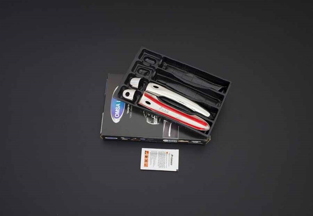 Renault Zoe Krom Kapı Kolu Sensörlü 4 Parça 2012 ve Sonrası