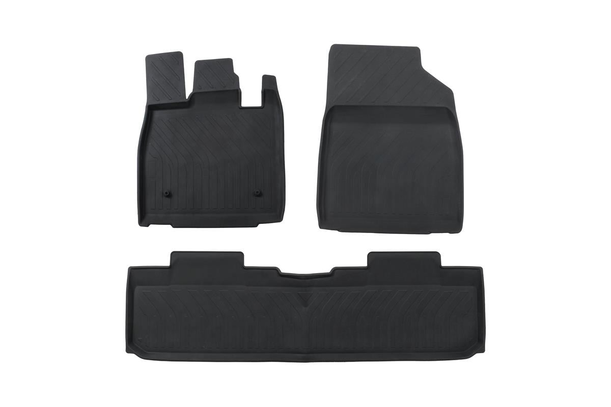 Rich Byd Seul U EV 4D Paspas Siyah 3 Parça 2024 ve Sonrası