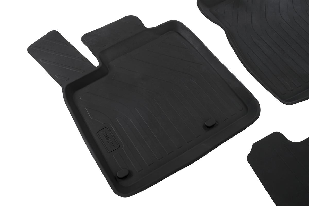 Rich Nissan Qashqai 4D Paspas Siyah 5 Parça 2022 ve Sonrası