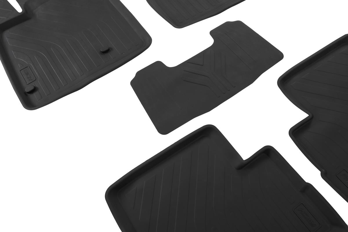 Rich Nissan Qashqai Elektirikli 4D Paspas Siyah 5 Parça 2022 ve Sonrası