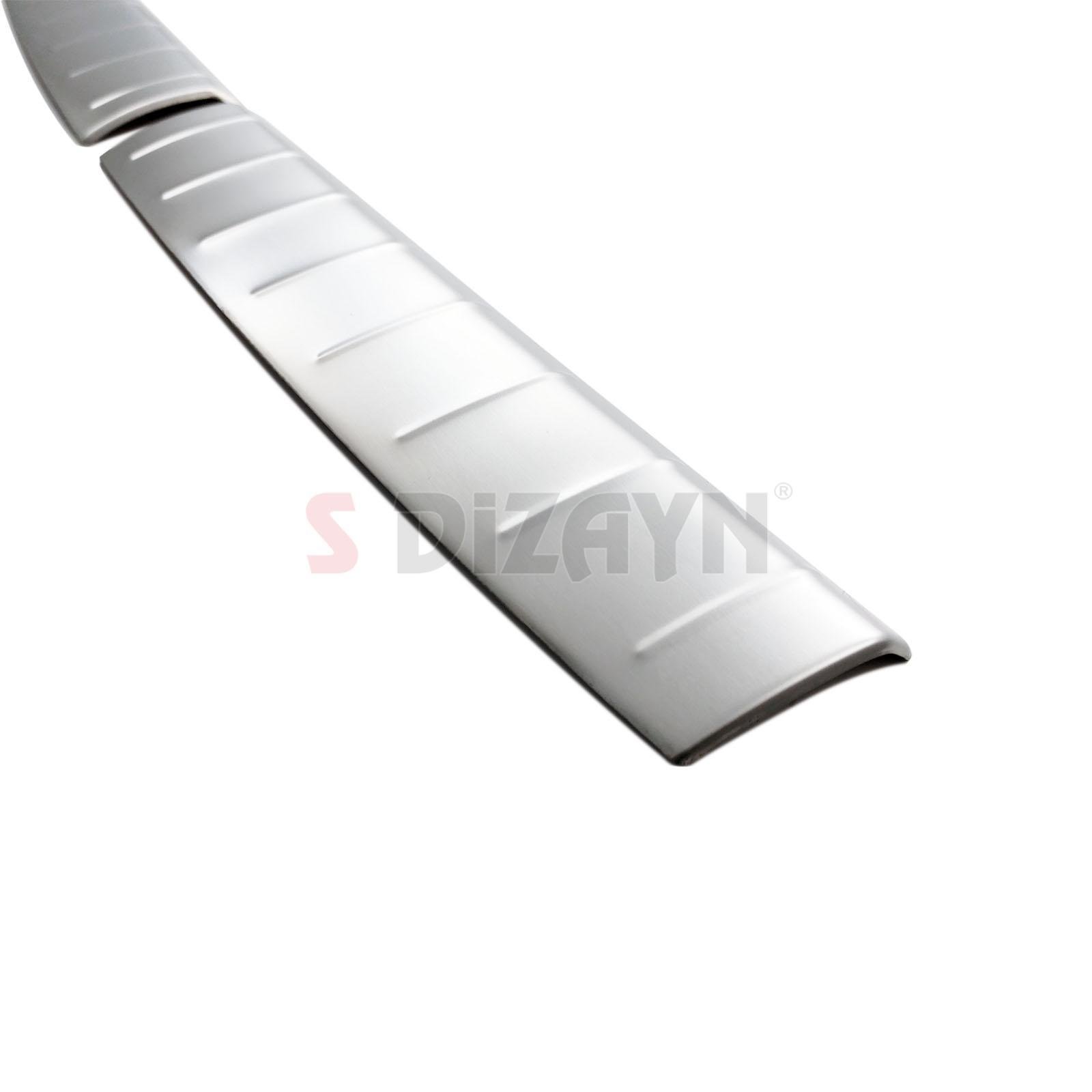 S-Dizayn Audi Q2 Krom Bagaj İç Eşiği 2015 Üzeri 2 Parça