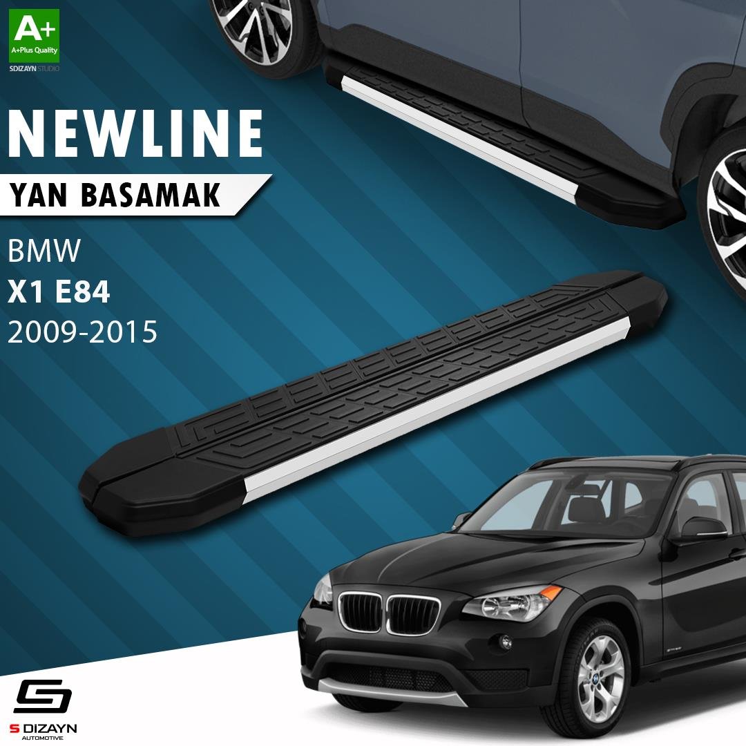 S-Dizayn Bmw X1 E84 NewLine Aluminyum Yan Basamak 183 Cm 2009-2015 A+ Kalite