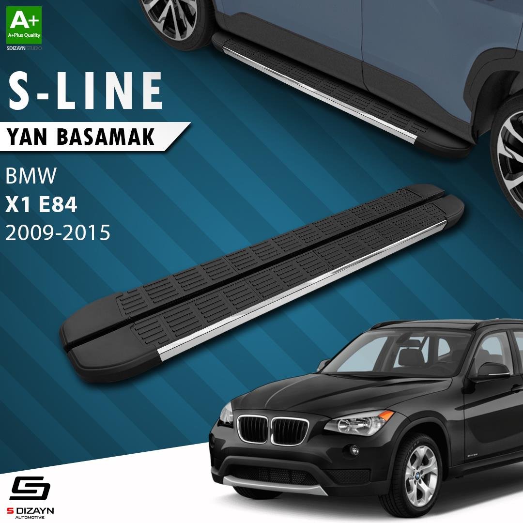 S-Dizayn Bmw X1 E84 S-Line Krom Yan Basamak 183 Cm 2009-2015 A+ Kalite