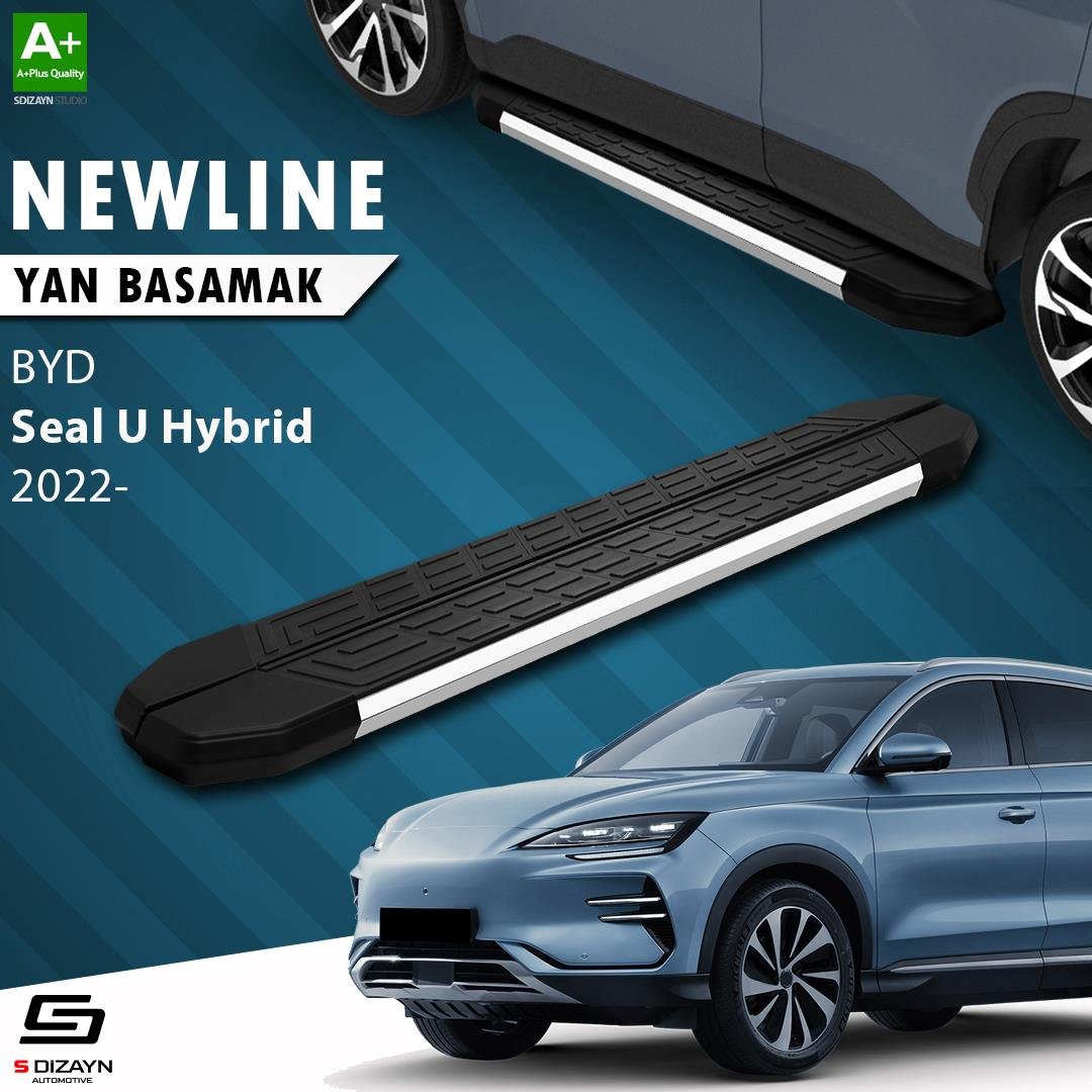 S-Dizayn BYD Seal U Hybrid NewLine Krom Yan Basamak 193 Cm 2022 Üzeri A+ Kalite