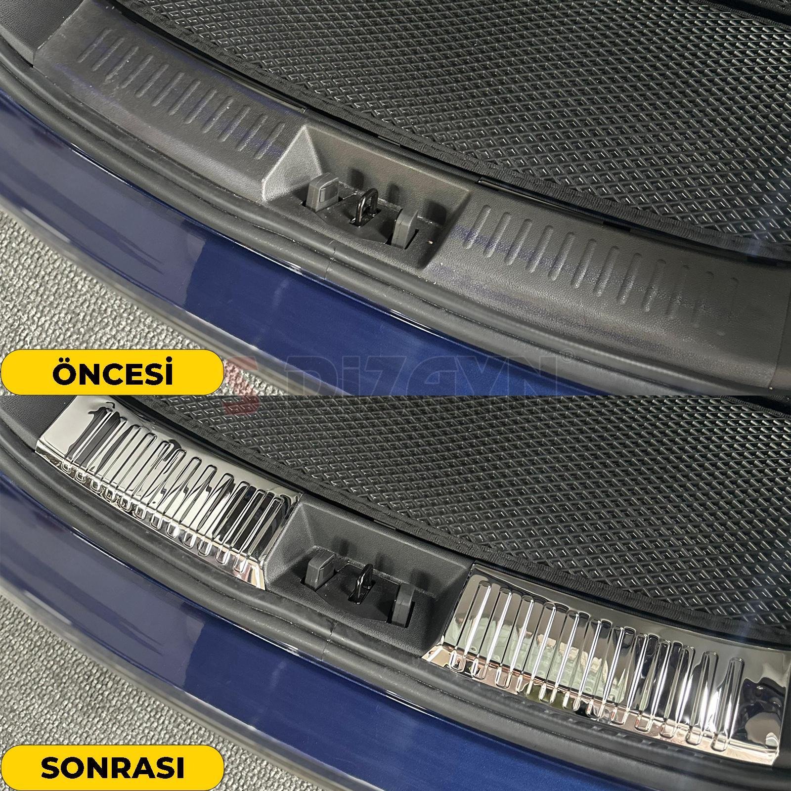 S-Dizayn Chery Tiggo 8 Pro Krom Bagaj İç Eşiği 2022 Üzeri A+ Kalite