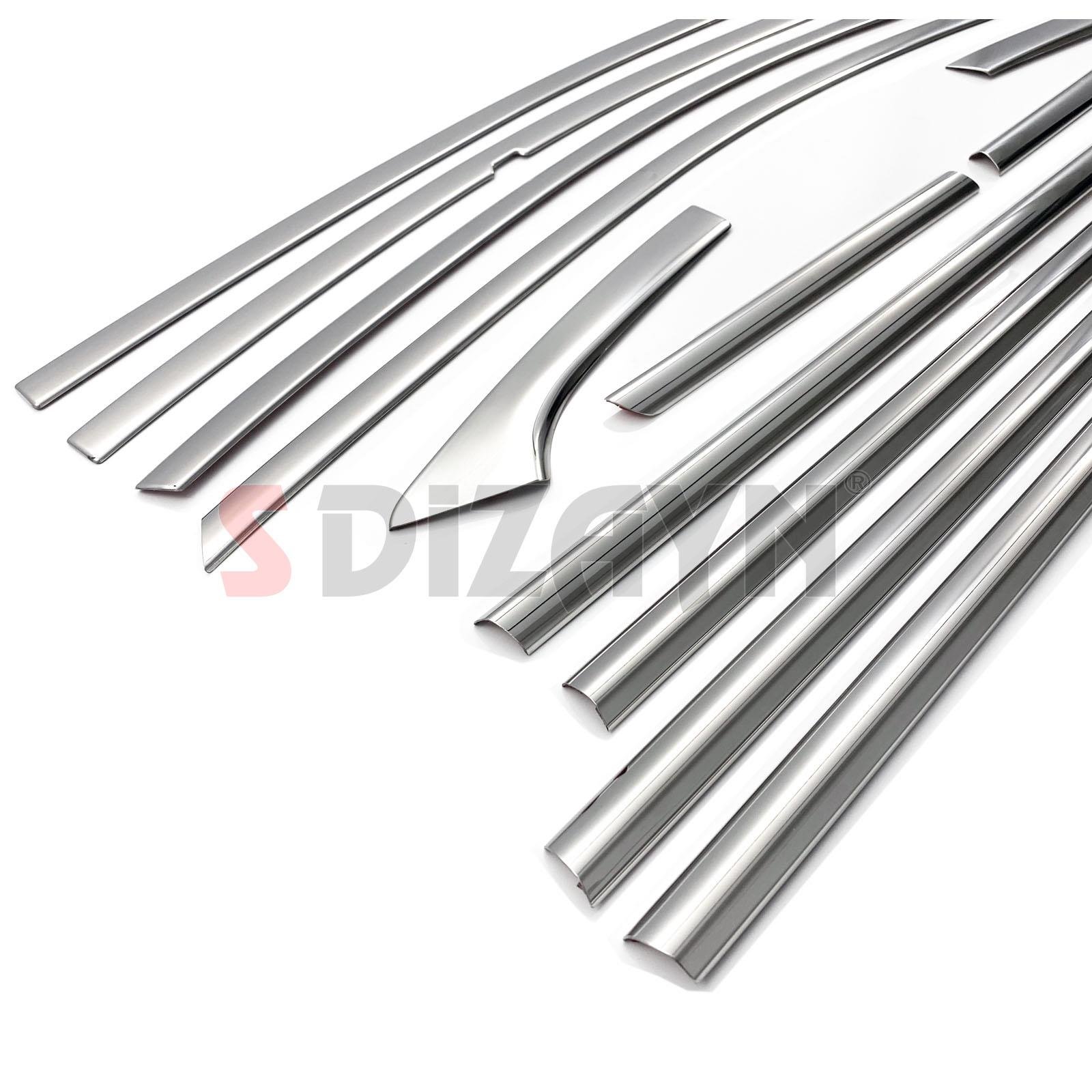 S-Dizayn Chevrolet Cruze SD Krom Cam Çerçeve Seti 12 Prç 2009-2019 A+ Kalite