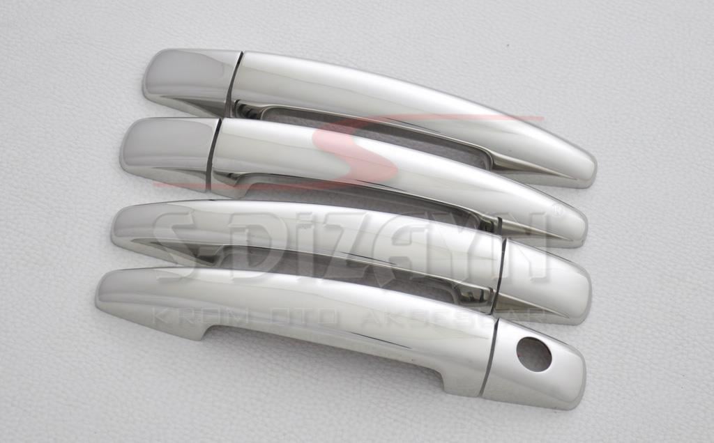 S-Dizayn Citroen Berlingo Krom Kapı Kolu 4 Kapı 2008-2018