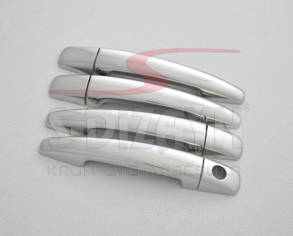 S-Dizayn Citroen C4 Krom Kapı Kolu 4 Kapı 2005-2010