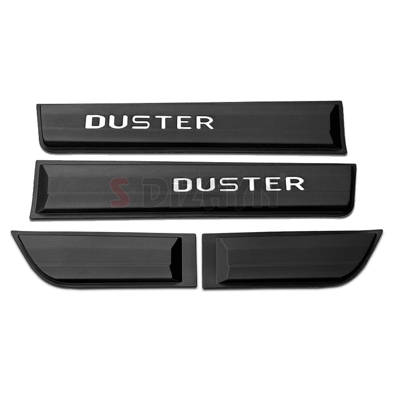 S-Dizayn Dacia Duster 2 Kapı Koruma Seti Parlak Krom Yazılı 4 Prç 2018-2023 A+ Kalite
