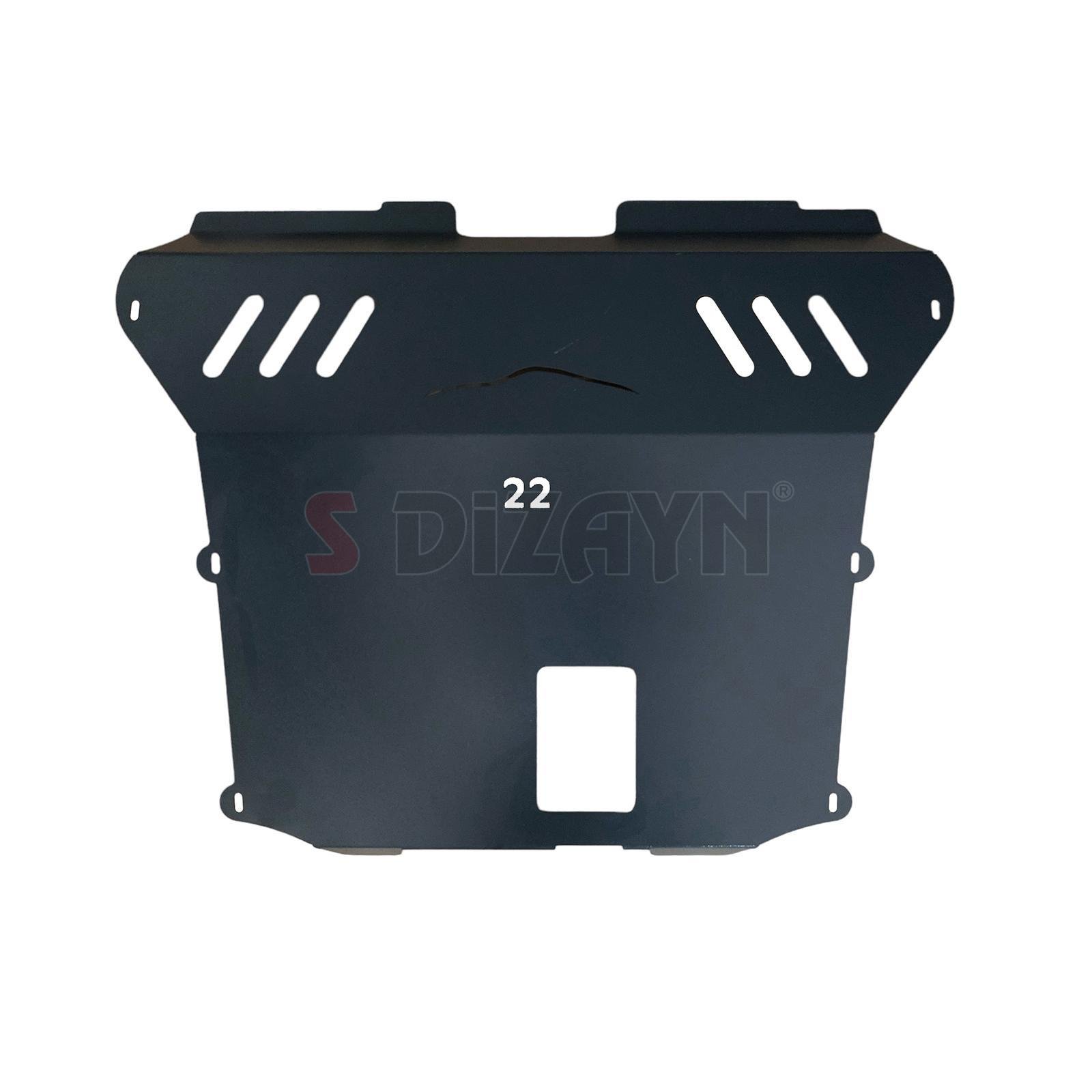 S-Dizayn Dacia Duster Çelik Karter Muhafaza Koruma 2018-2023 A+ Kalite