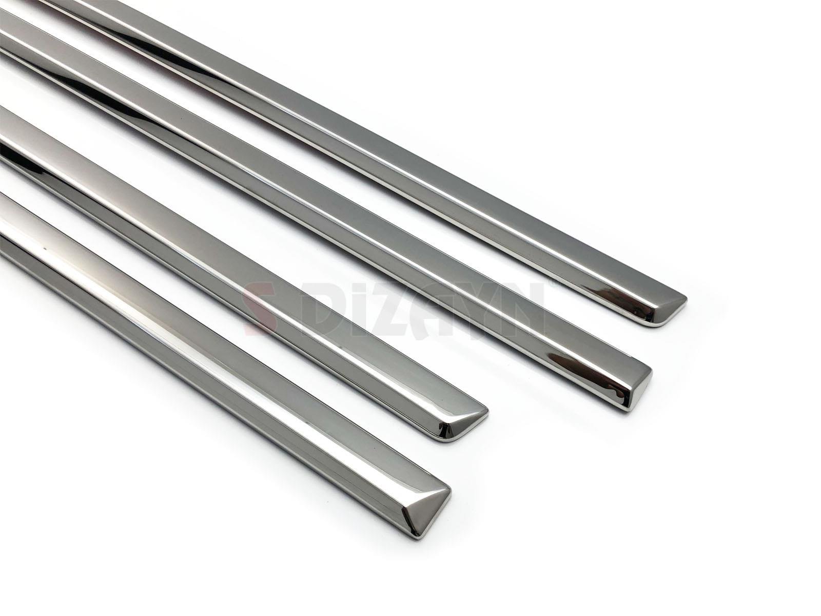 S-Dizayn Dacia Sandero 2 Stepway Kapı Koruma Çıtası Krom 2013-2020