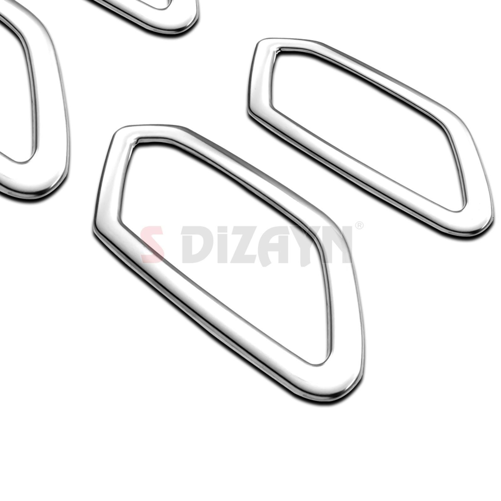 S-Dizayn Dacia Sandero Krom İç Kapı Kolu Çerçevesi 4 Prç 2020 Üzeri A+ Kalite