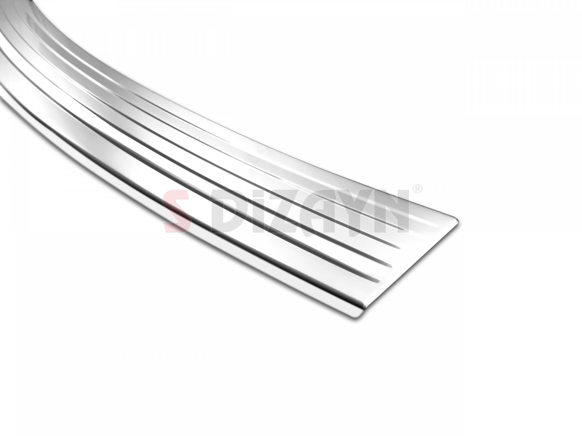 S-Dizayn Dodge Journey Krom Arka Tampon Eşiği 2011 Üzeri A+ Kalite