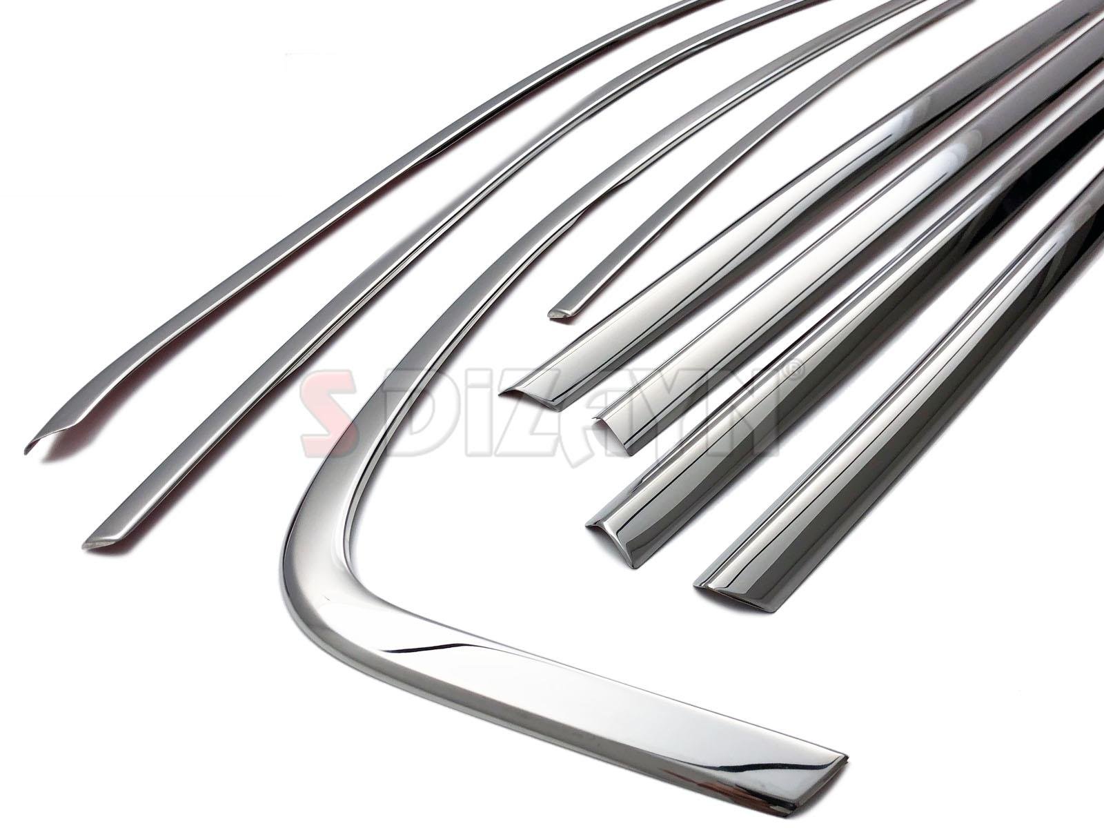 S-Dizayn Fiat Egea HB Krom Cam Çerçevesi 8 Prç. 2015-2020 A+ Kalite