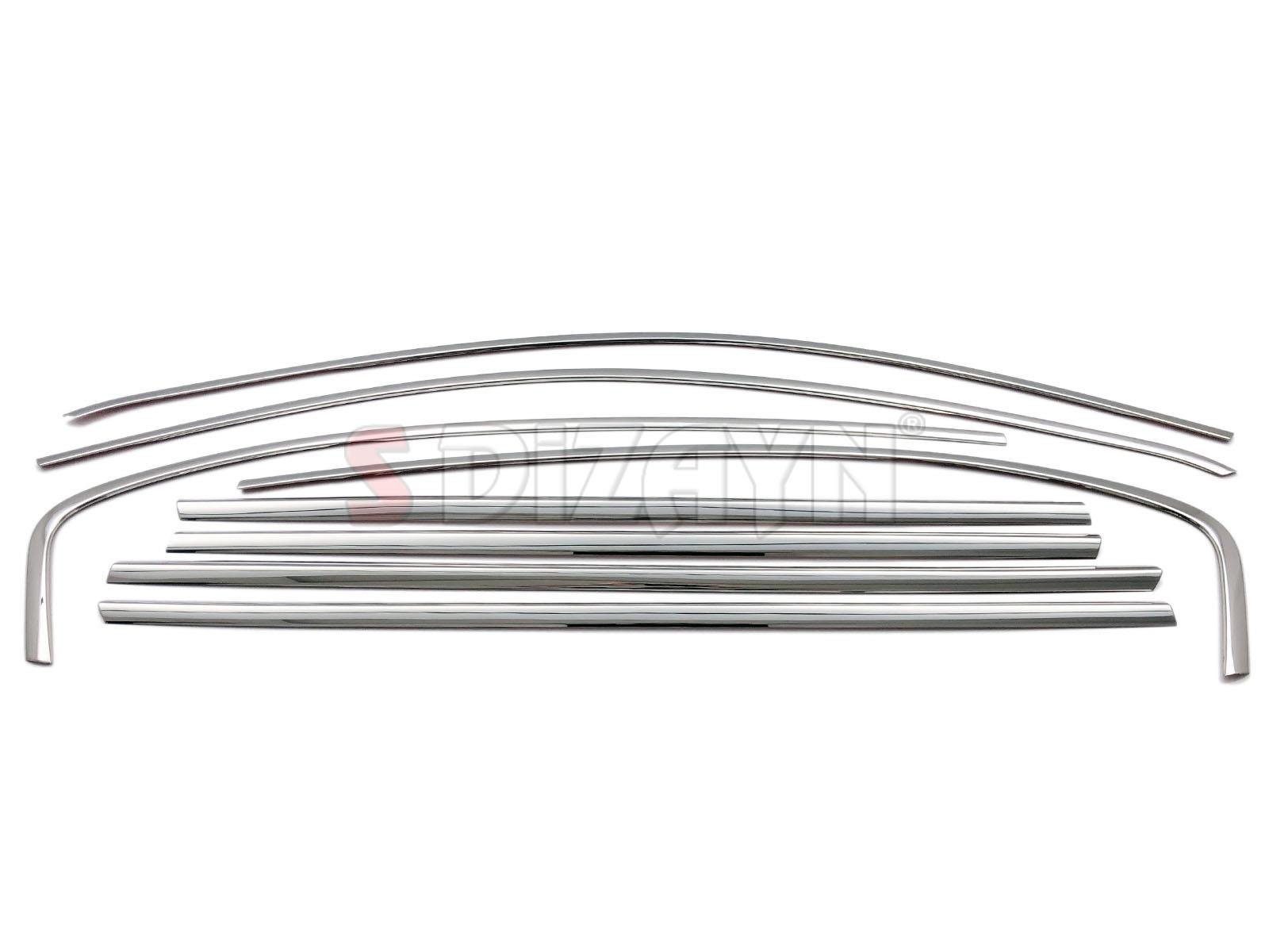 S-Dizayn Fiat Egea HB Krom Cam Çerçevesi 8 Prç. 2015-2020 A+ Kalite