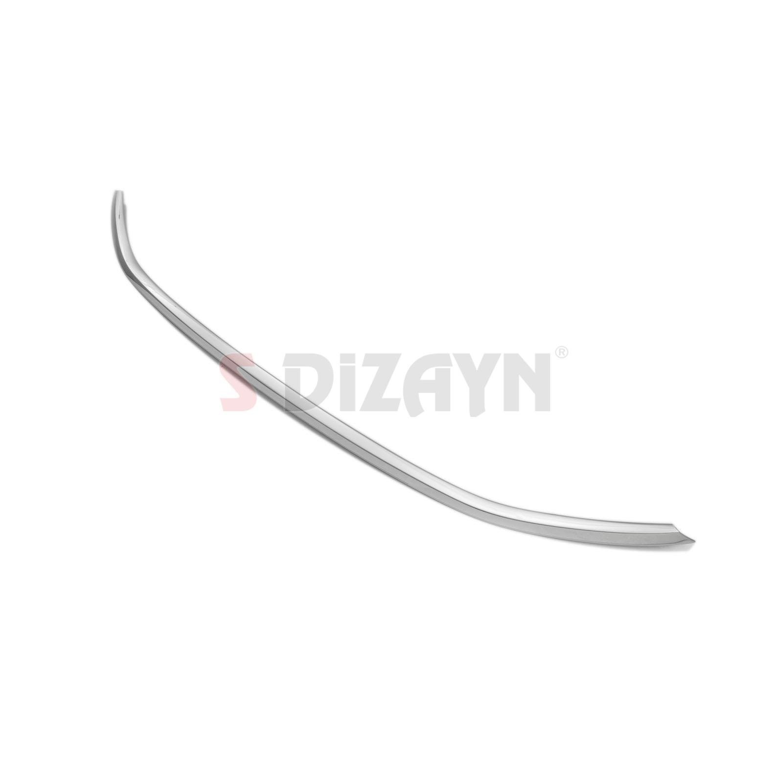 S-Dizayn Fiat Egea HB Krom Ön Panjur Çıtası 2020 Üzeri (Mat Krom) A+ Kalite