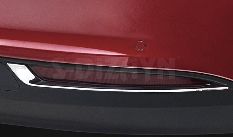 S-Dizayn Fiat Egea SD Krom Arka Reflektör Çerçevesi 2 Prç. 2015 Üzeri