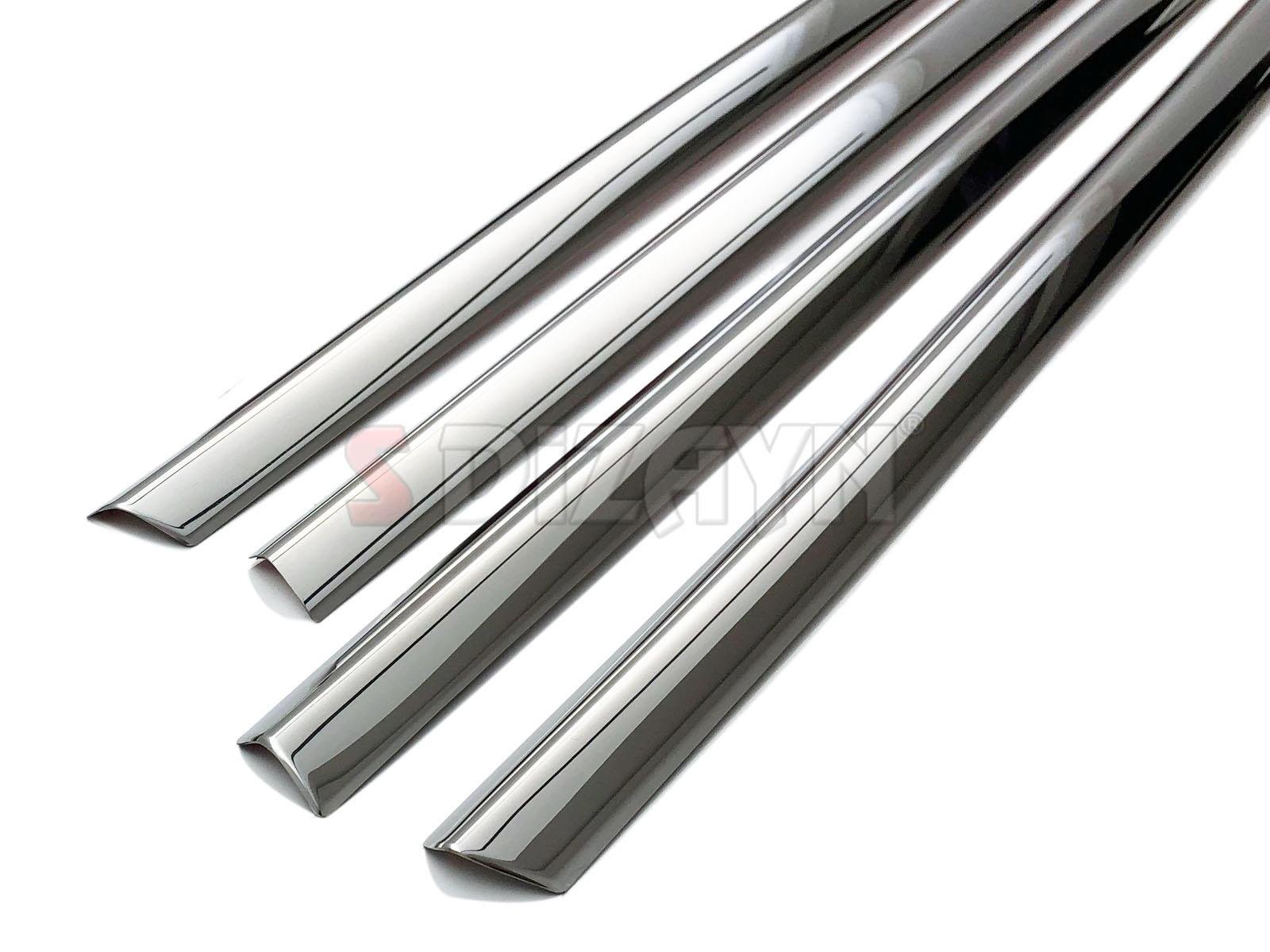 S-Dizayn Fiat Egea SD Krom Cam Çıtası 4 Prç. 2015 Üzeri (Mat Krom) A+ Kalite