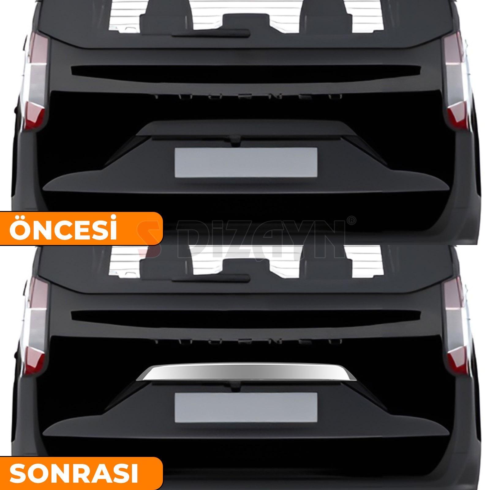S-Dizayn Ford Courier Krom Bagaj Çıtası 2023 Üzeri A+ Kalite
