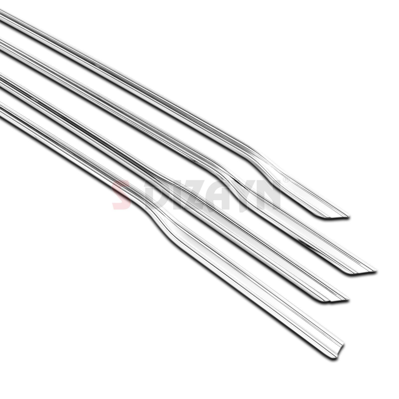 S-Dizayn Ford Courier Krom Ön Panjur 4 Prç 2014-2017