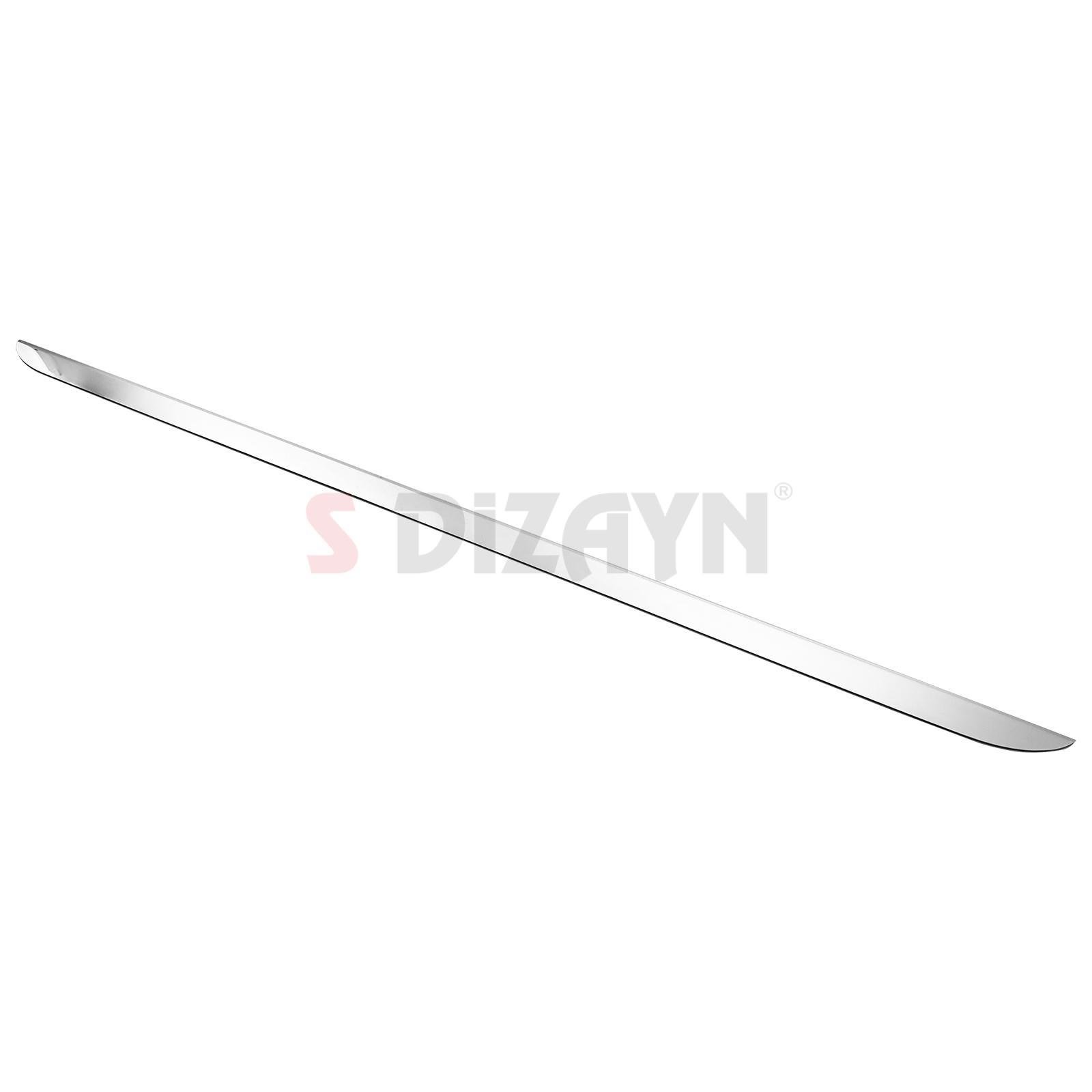 S-Dizayn Ford Focus 3 SD Makyajlı Krom Bagaj Alt Çıtası 2014-2018 A+ Kalite