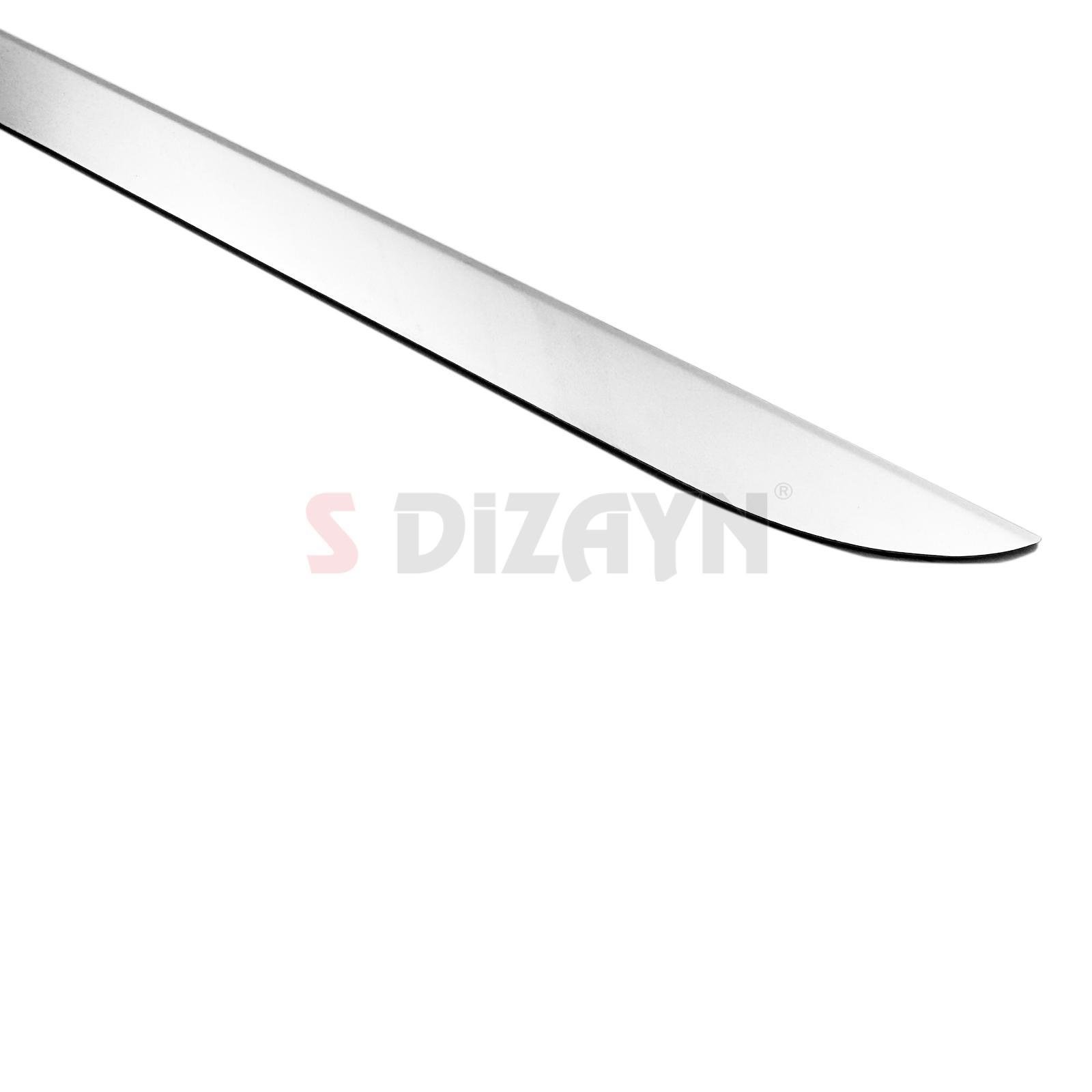 S-Dizayn Ford Focus 3 SD Makyajlı Krom Bagaj Alt Çıtası 2014-2018 A+ Kalite