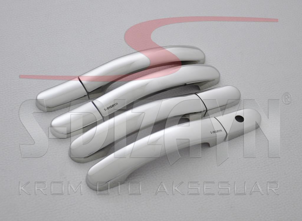 S-Dizayn Ford Fusion Krom Kapı Kolu 4 Kapı 2002-2012