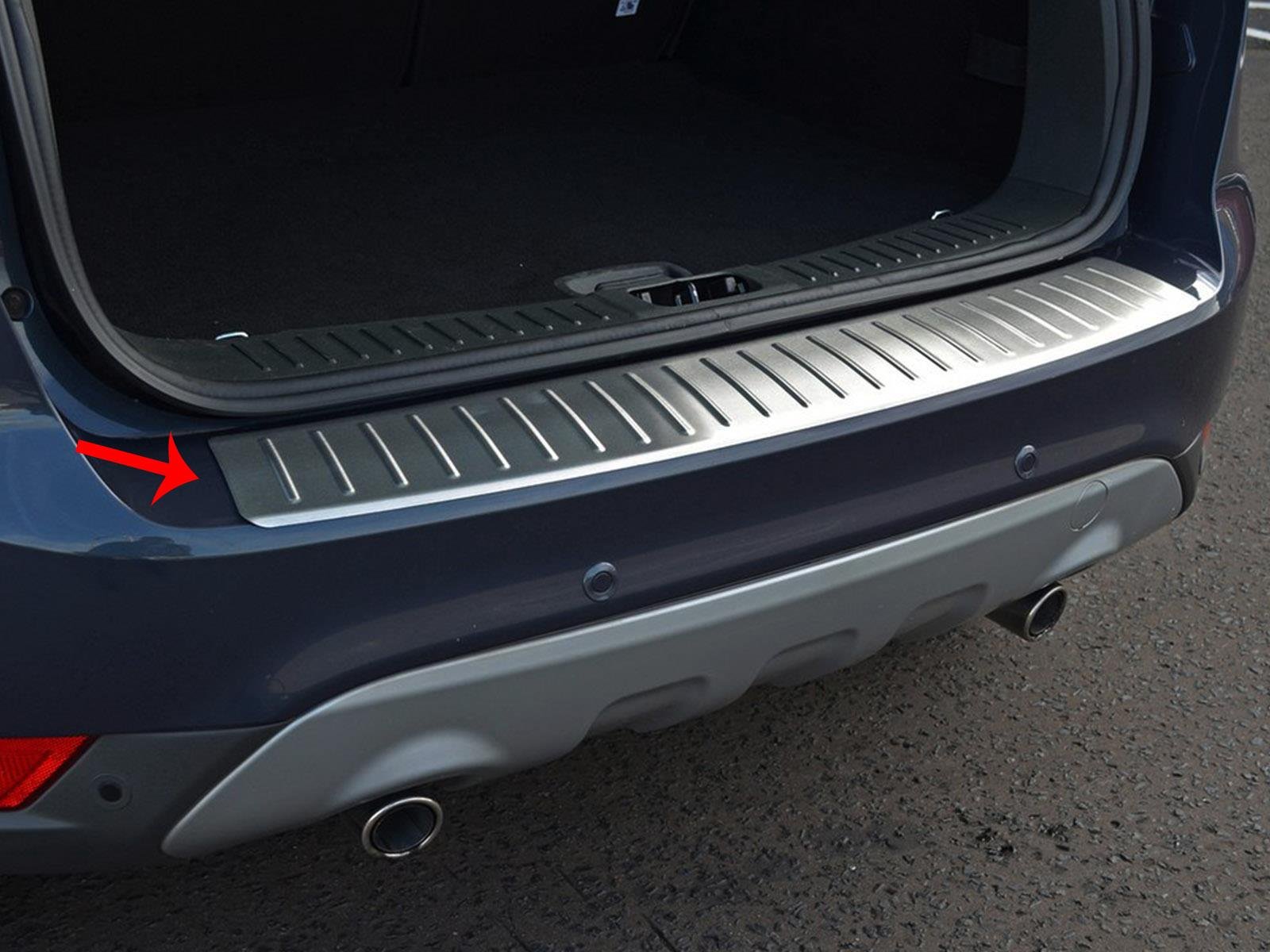 S-Dizayn Ford Kuga Krom Arka Tampon Eşiği 2008-2013