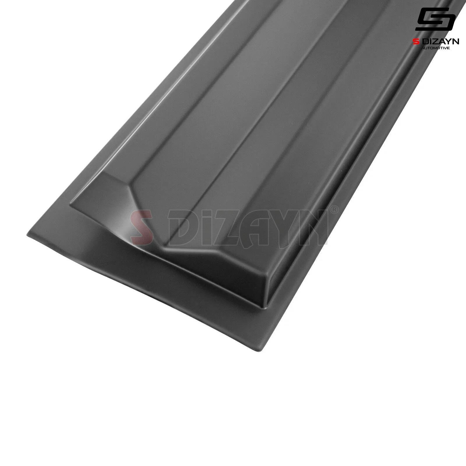 S-Dizayn Ford Ranger 4 ABS Plastik Kapı Koruma Gövde Kaplaması 4 Prç. 2023 Üzeri A+ Kalite