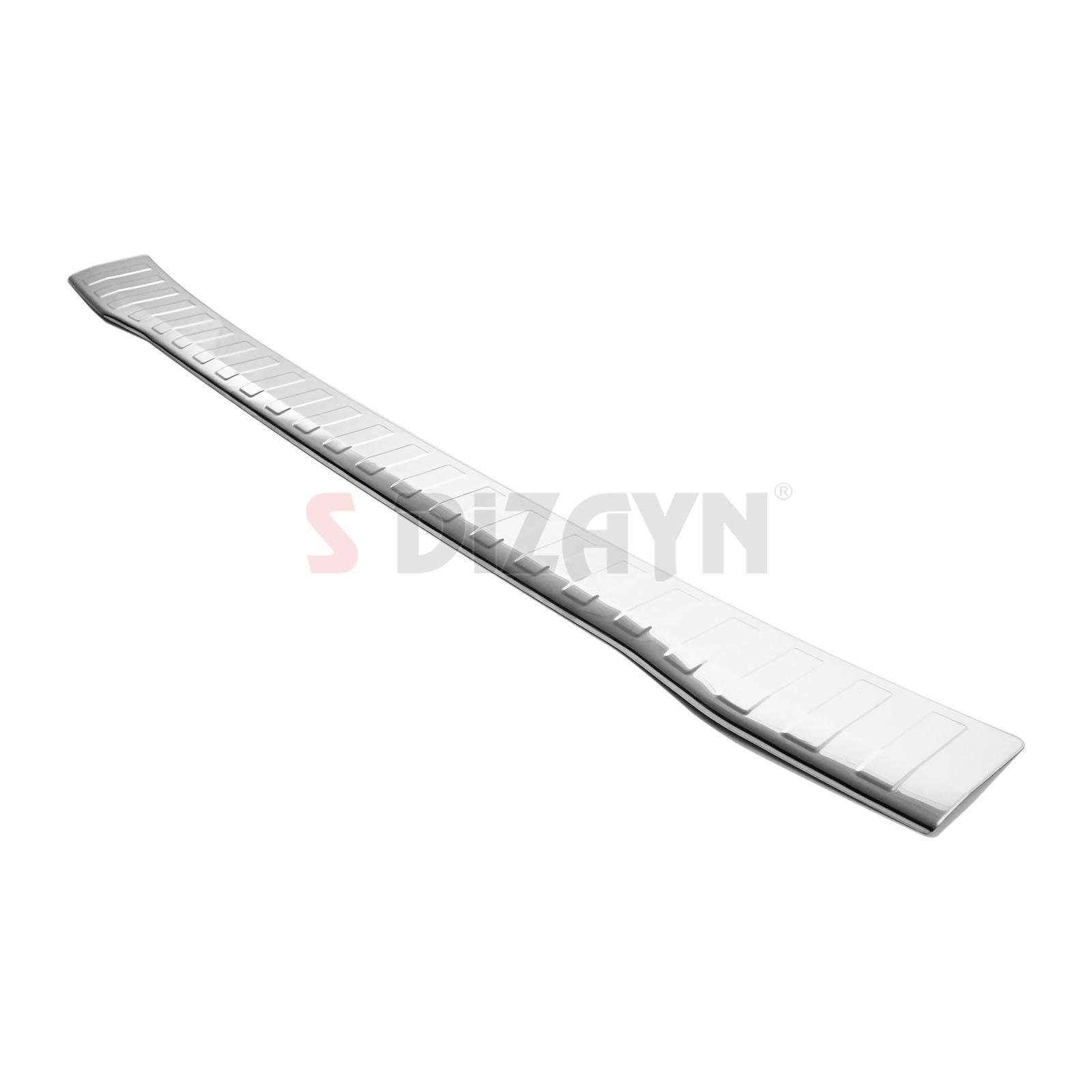 S-Dizayn Ford Tourneo Custom Krom Arka Tampon Eşiği 2023 Üzeri A+ Kalite