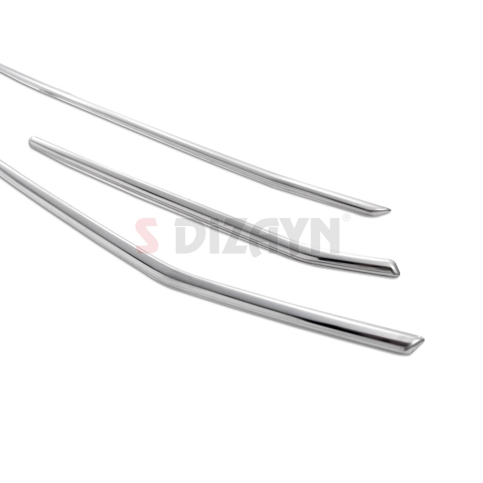 S-Dizayn Ford Tourneo Custom Krom Ön Panjur 4 Prç 2018-2023