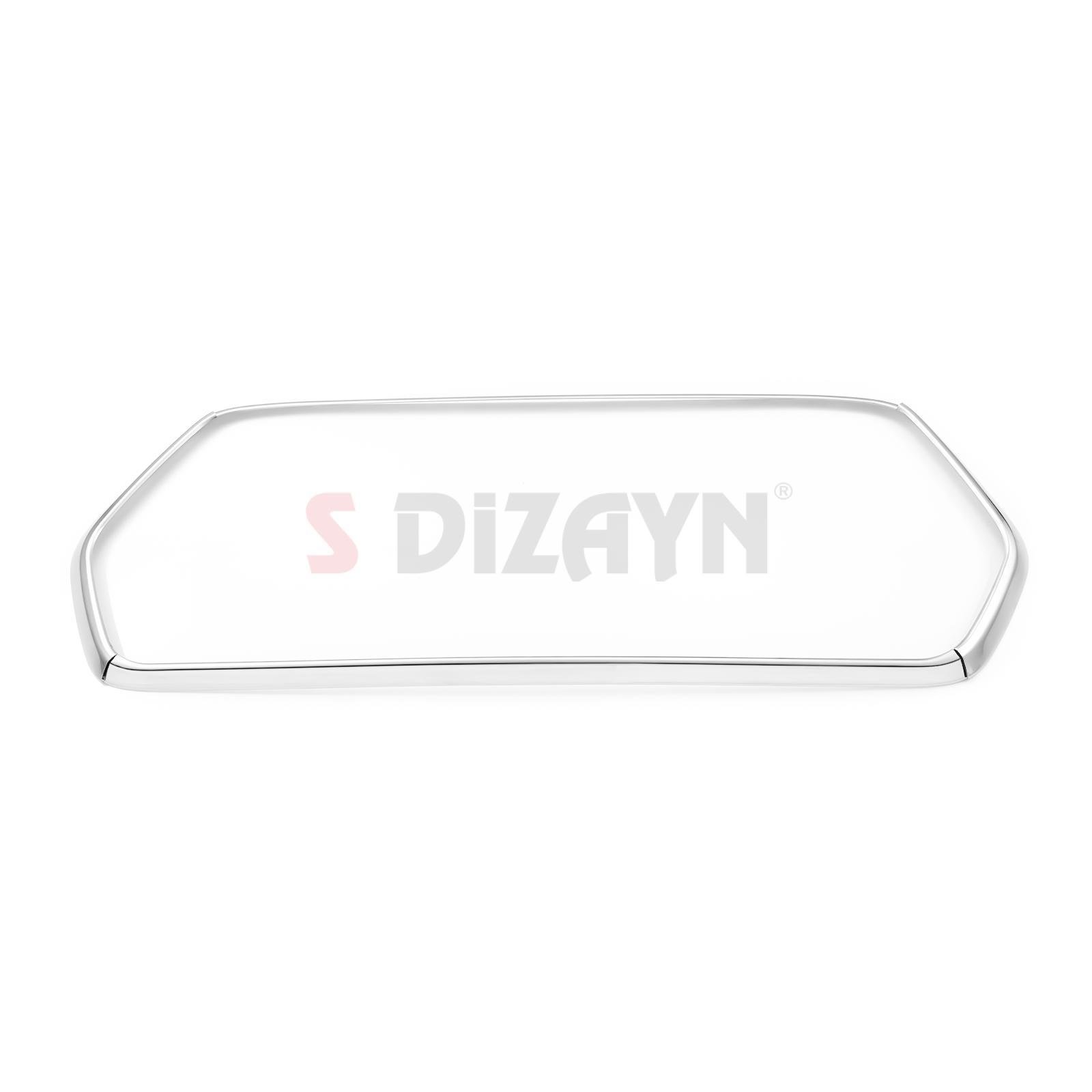 S-Dizayn Ford Transit Krom Ön Panjur Çerçevesi Geniş Model 4 Prç. 2018 ve Üzeri