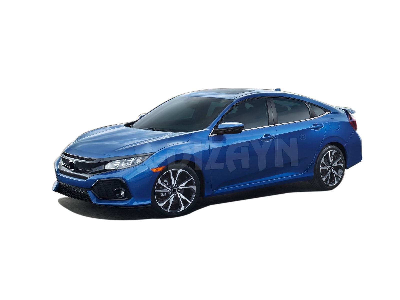 S-Dizayn Honda Civic Krom Cam Çıtası 8 Prç 2016-2021