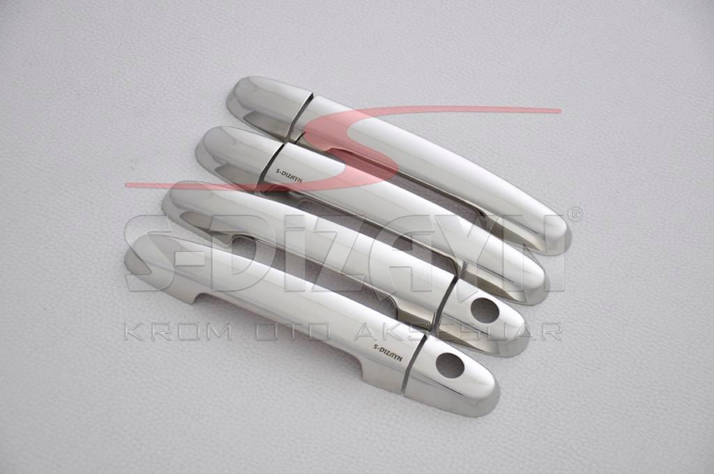 S-Dizayn Hyundai Accent Era Krom Kapı Kolu 4 Kapı 2005-2011 (Çift Delikli)