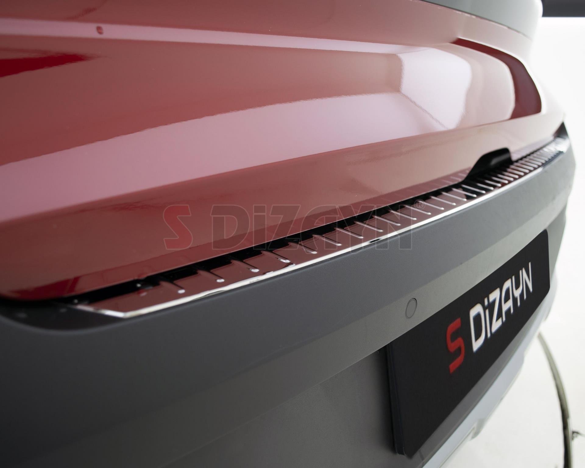 S-Dizayn Hyundai Bayon Krom Arka Tampon Eşiği 2021 Üzeri