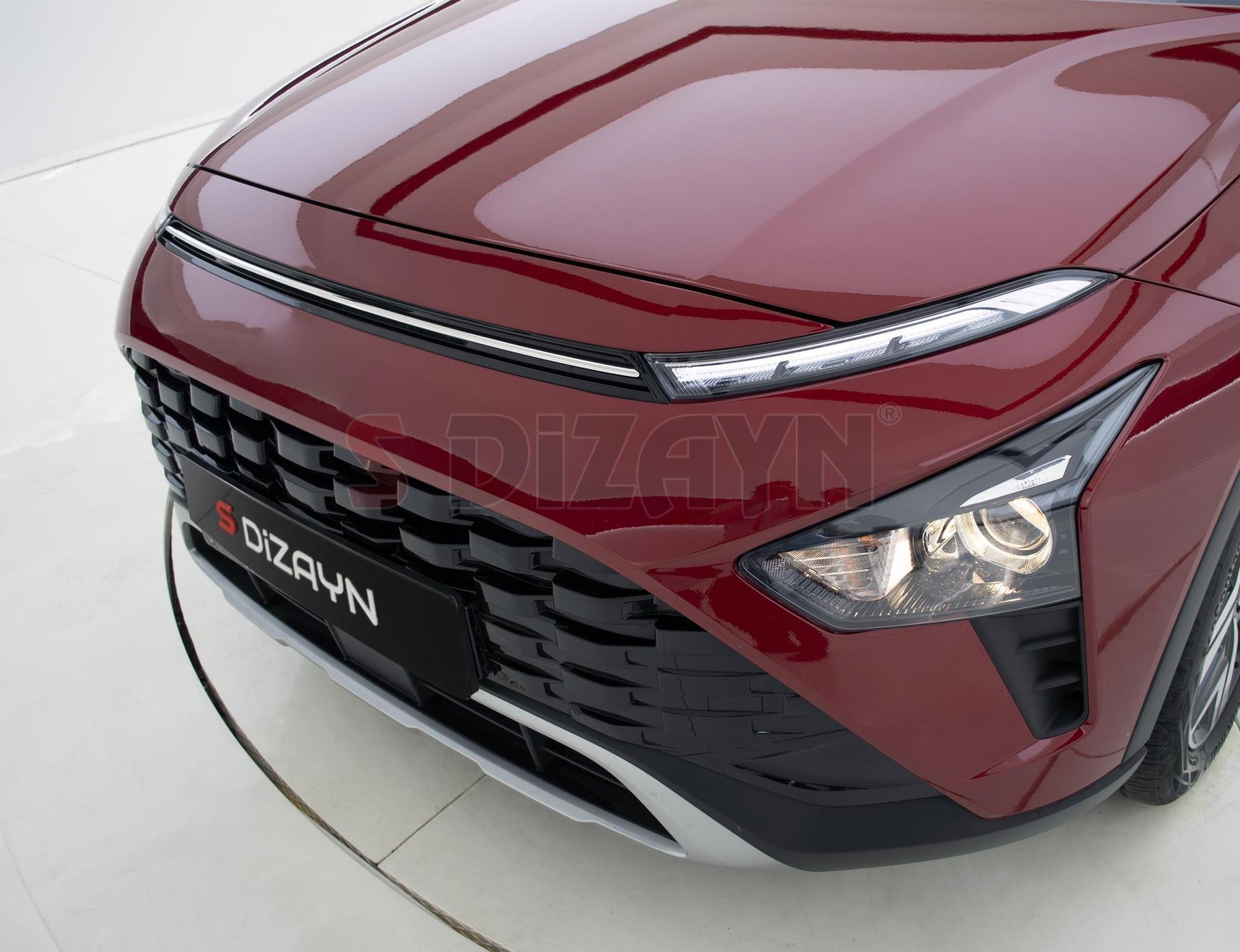 S-Dizayn Hyundai Bayon Krom Ön Panjur 2021-2024
