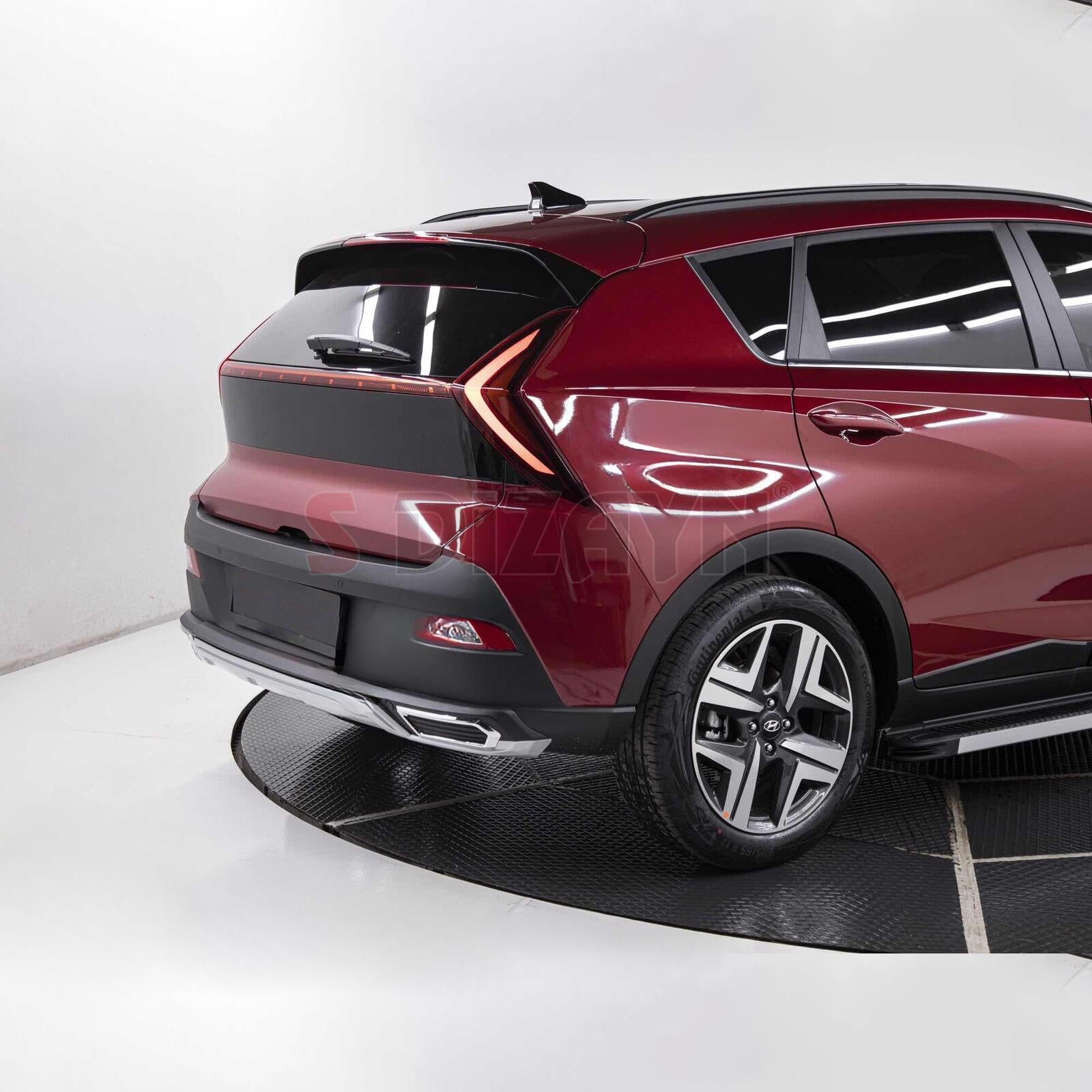 S-Dizayn Hyundai Bayon Ön ve Arka Tampon Koruma Difüzör Seti 2021-2025 A+ Kalite