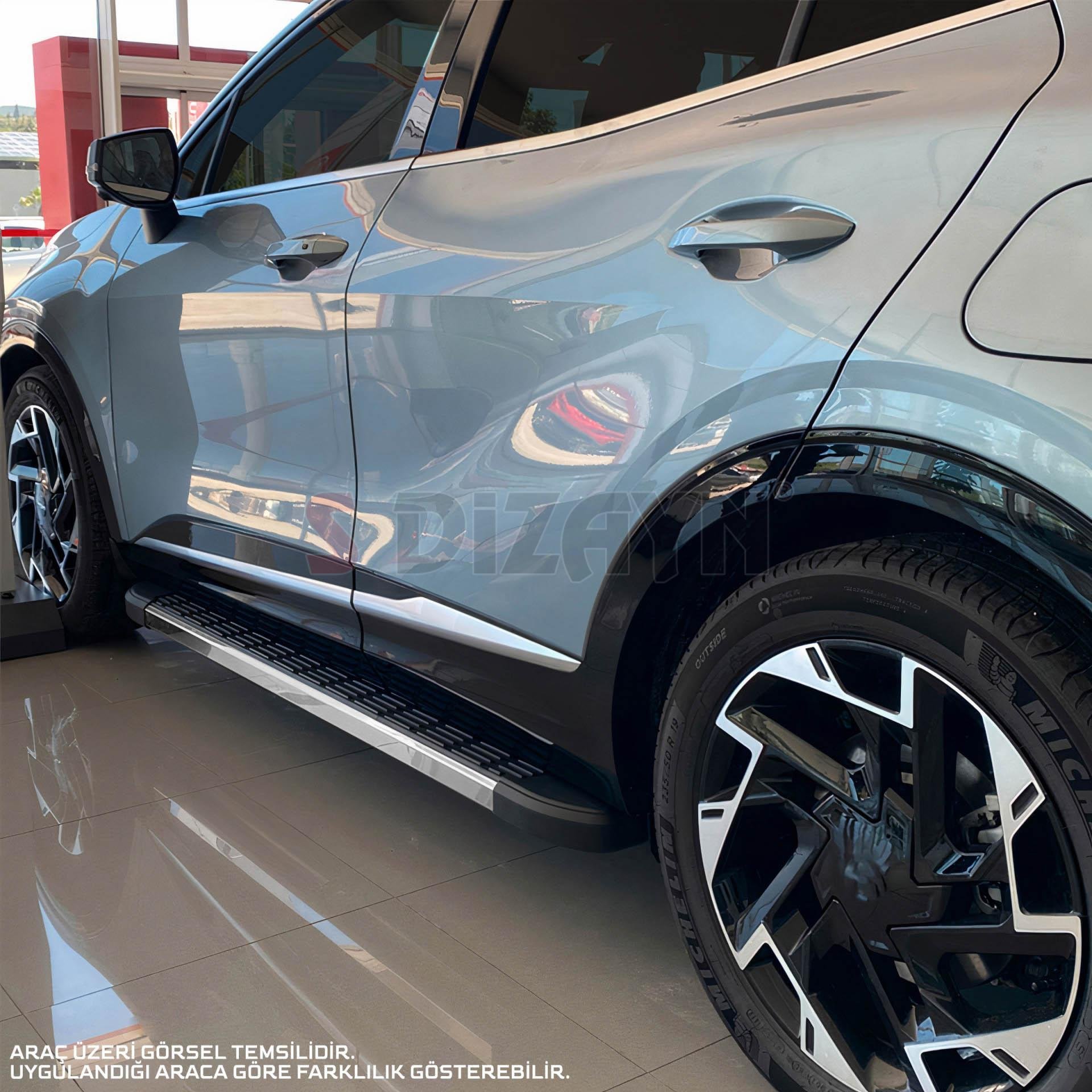 S-Dizayn Jeep Renegade S-Line Krom Yan Basamak 173 Cm 2014 Üzeri A+ Kalite