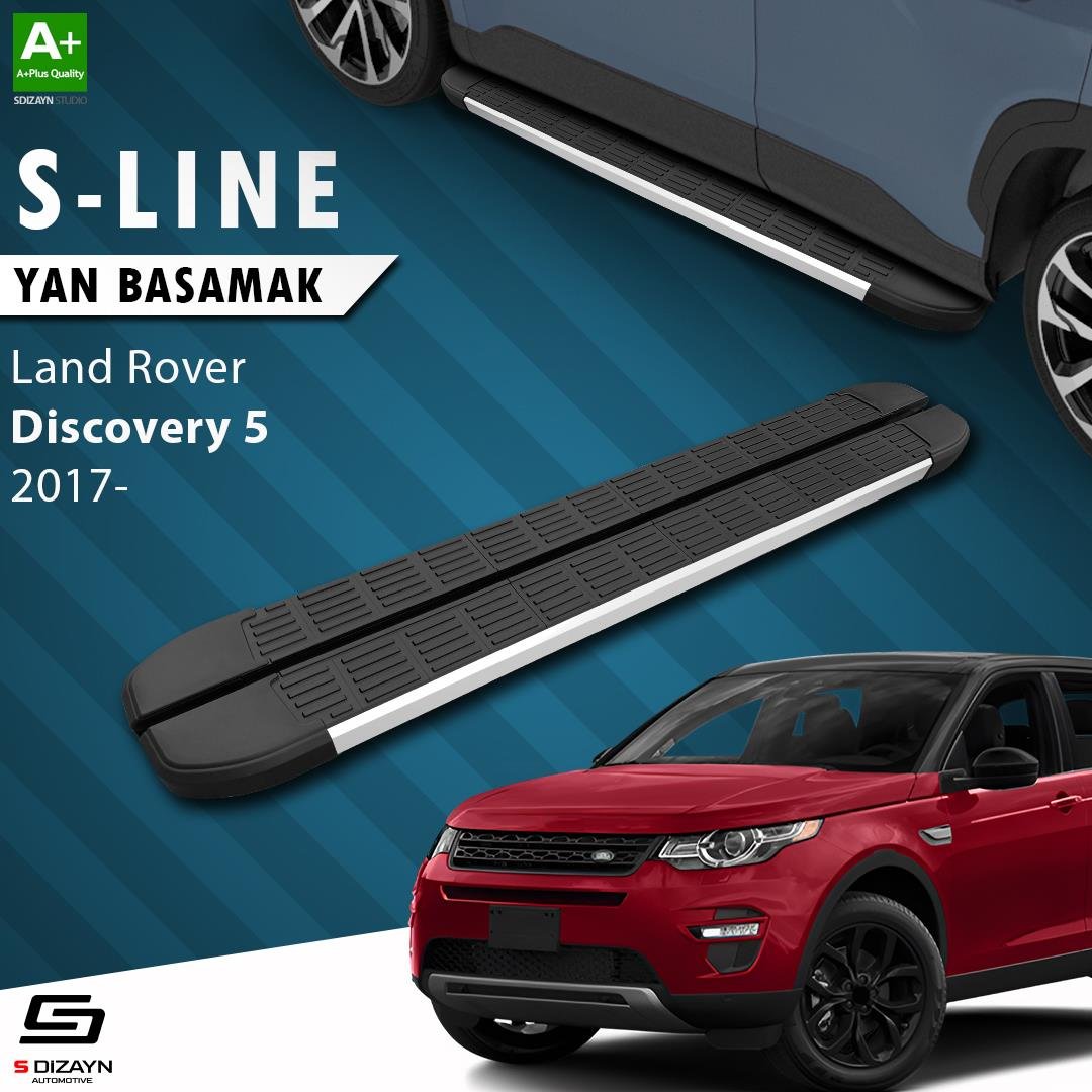 S-Dizayn Land Rover Discovery 5 S-Line Aluminyum Yan Basamak 193 Cm 2017 Üzeri A+ Kalite