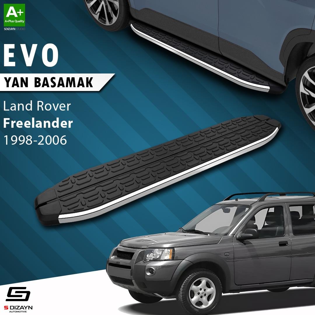 S-Dizayn Land Rover Freelander Evo Krom Yan Basamak 163 Cm 1998-2006 A+ Kalite