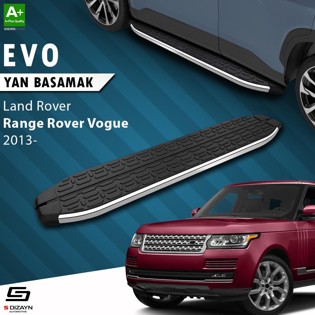 S-Dizayn Land Rover Rover Range Rover Vogue 3 Evo Krom Yan Basamak 193 Cm 2013 Üzeri A+ Kalite