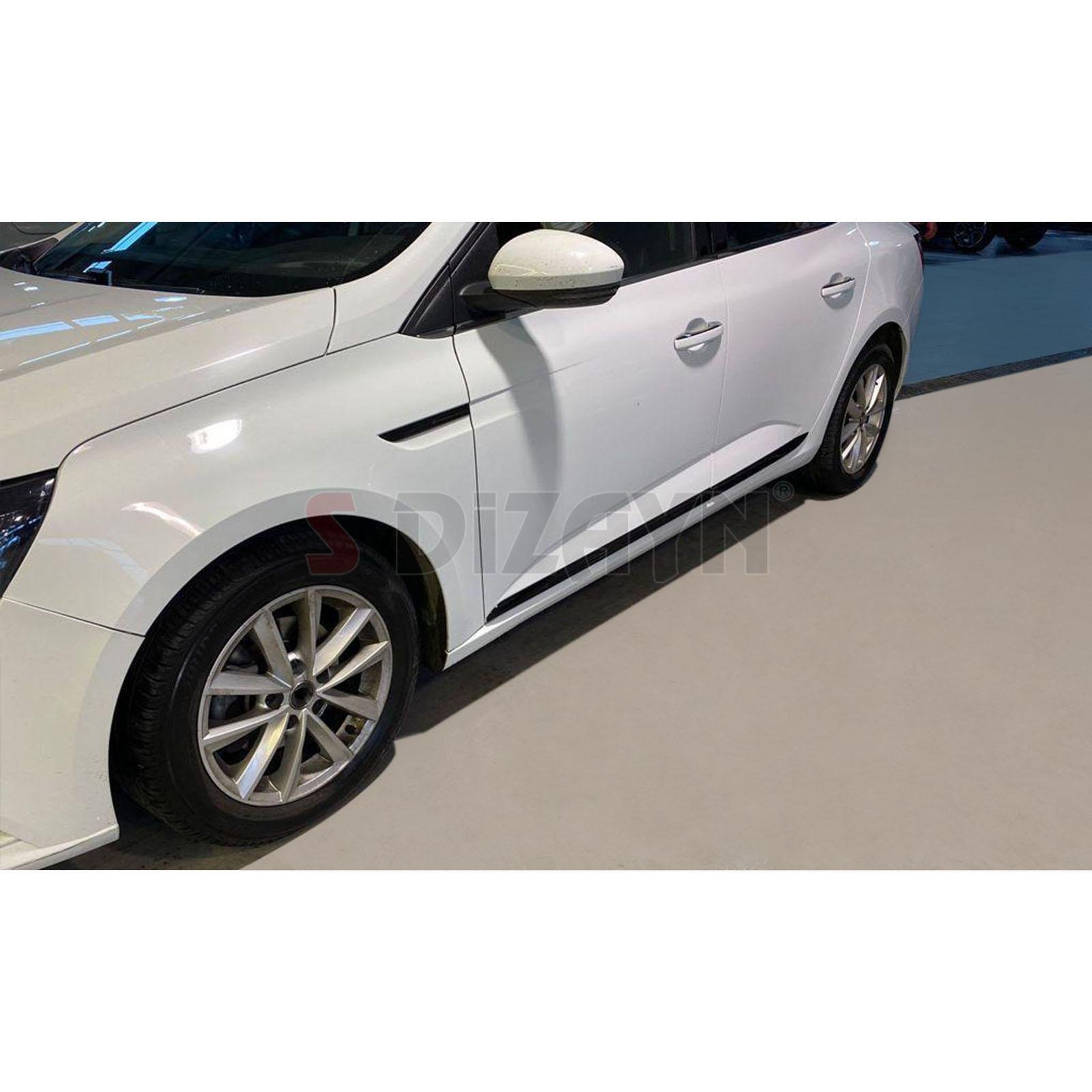 S-Dizayn Megane 4 Yan Kapı Çıtası Plastik OEM Still 2016 Üzeri