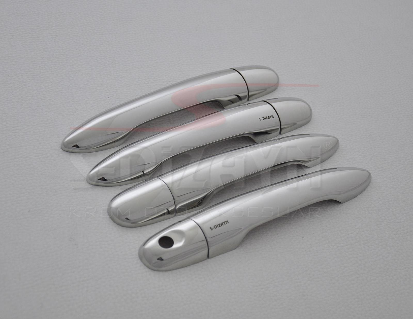 S-Dizayn Mercedes Citan Krom Kapı Kolu 4 Kapı 2013-2021