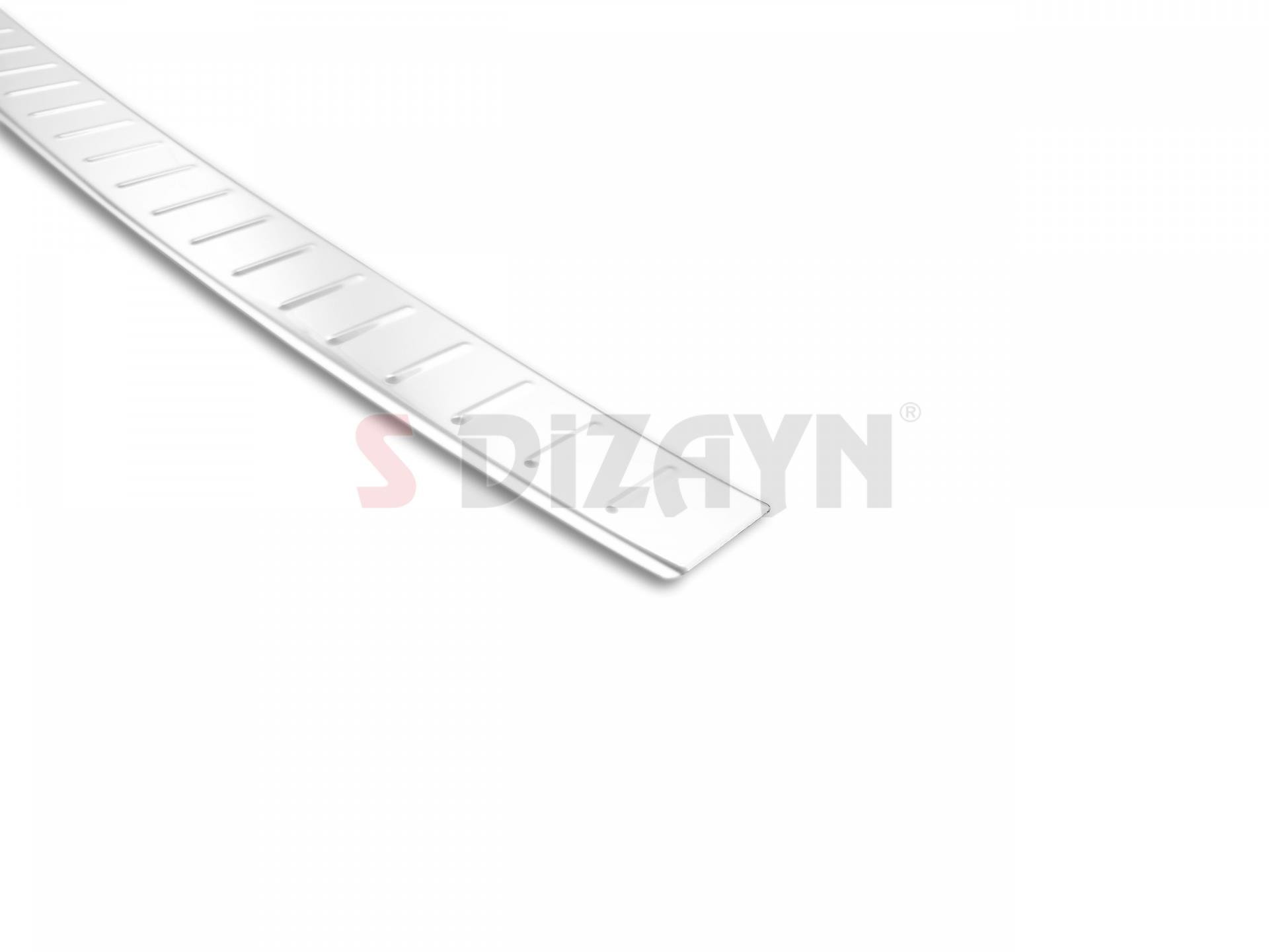 S-Dizayn Mercedes E Class W211 Krom Arka Tampon Eşiği 2003-2009 A+ Kalite