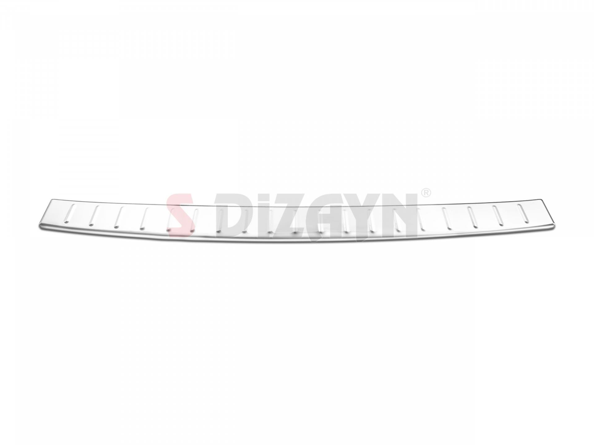 S-Dizayn Mercedes E Class W211 Krom Arka Tampon Eşiği 2003-2009 A+ Kalite