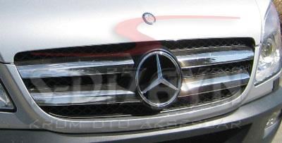 S-Dizayn Mercedes Sprinter W906 Krom Ön Panjur 4 Prç 2006-2012