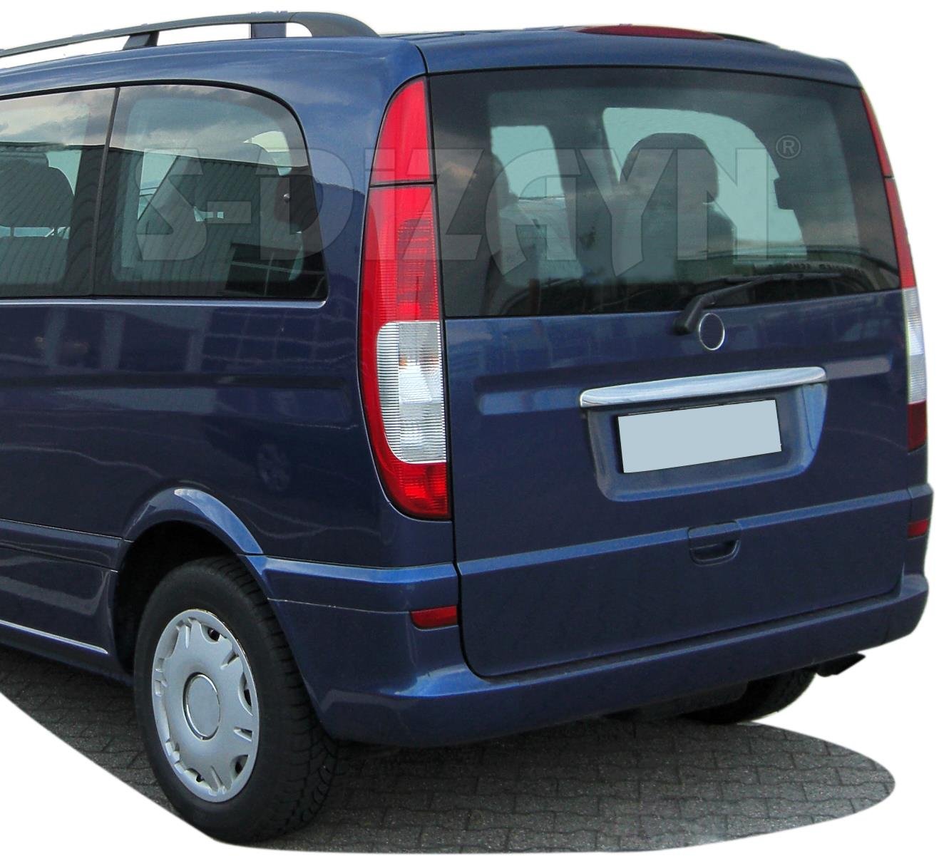S-Dizayn Mercedes Viano W639 Krom Bagaj Çıtası 2004-2014