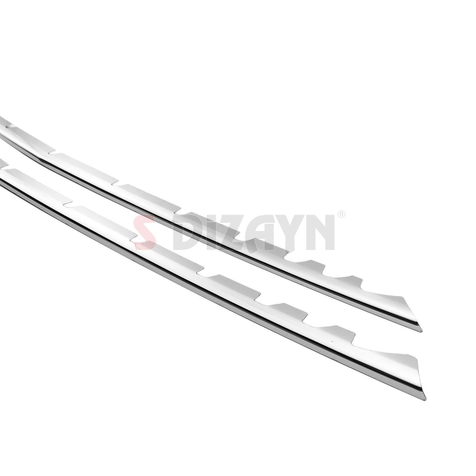 S-Dizayn Mercedes Vito W447 Krom Ön Tampon Çıtası 2 Prç. 2014-2020 Camlı Van